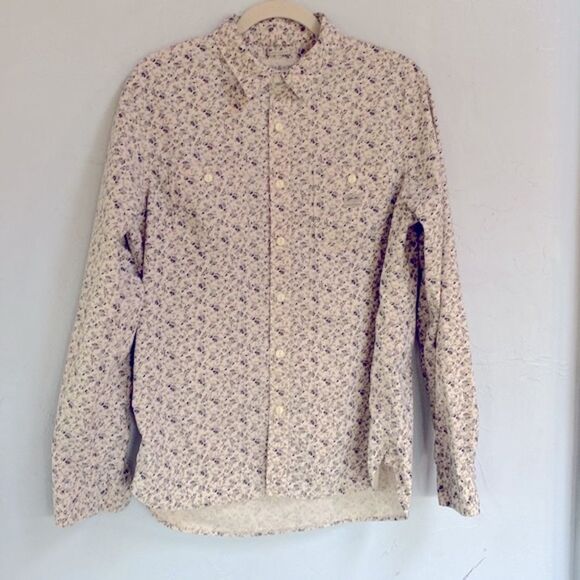 Denim & Supply Floral Long Sleeve Shirt Size Large - Picture 7 of 11